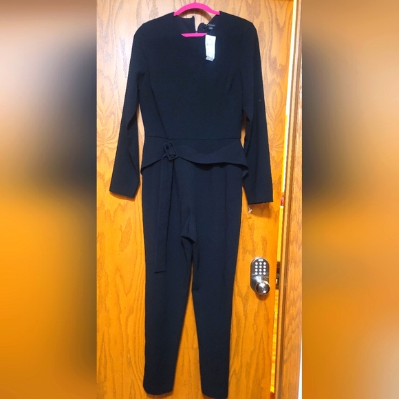 Black Halo Emma Long SleeveJumpsuit 10